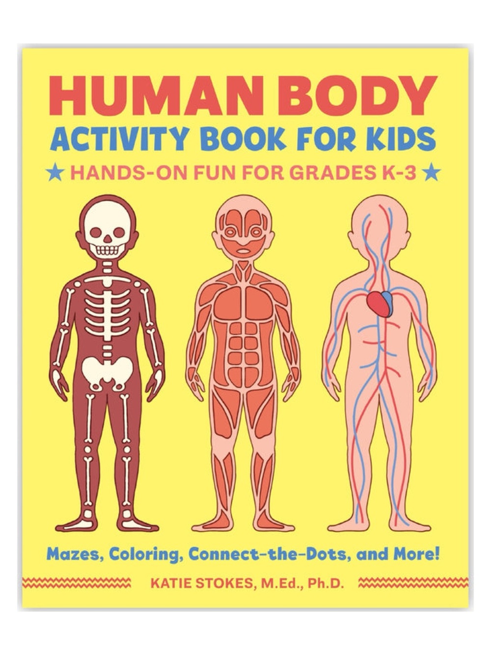 NEW! Human Body Activity Book for Kids | K-3